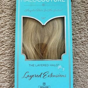 HaloCouture Layered Halo 14" Blonde Hair Extensions